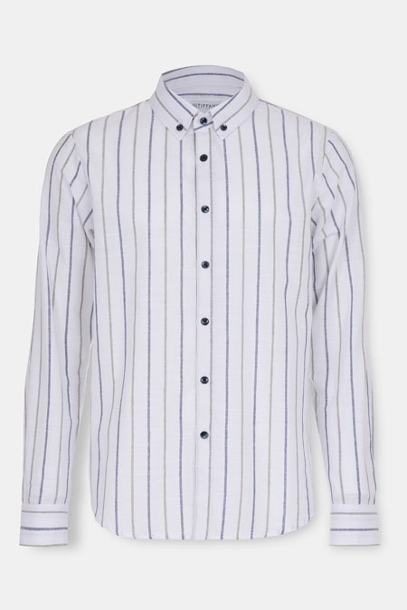 Pamučna prugasta košulja Tiffany Production