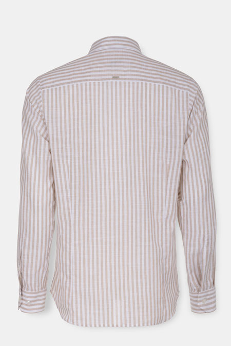 Pamučna košulja sa prugama u svetlim tonovima Tiffany Production