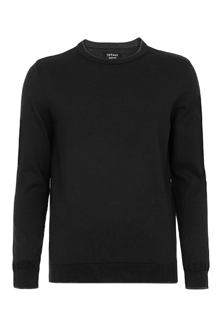 Muški džemper dugih rukava sa okruglim izrezom Tiffany Production