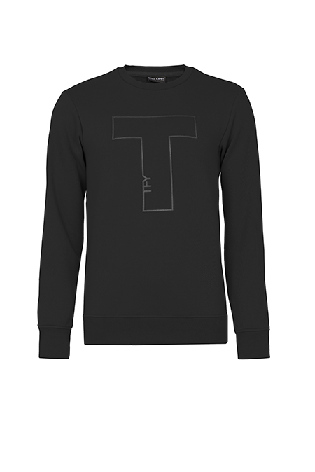 Muški duks dugih rukava sa printom Tiffany Production