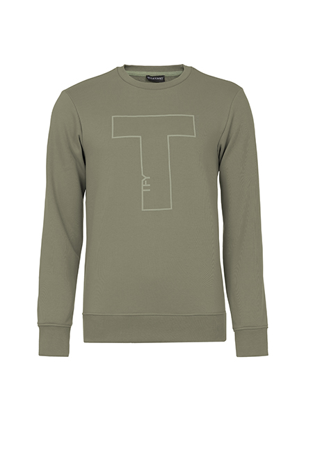 Muški duks dugih rukava sa printom Tiffany Production