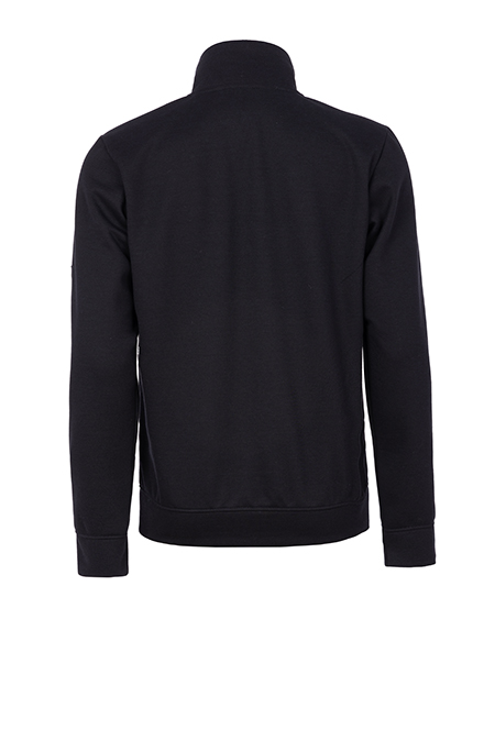 Muški duks dugih rukava sa visokom kragnom i štepanim detaljem Tiffany Production