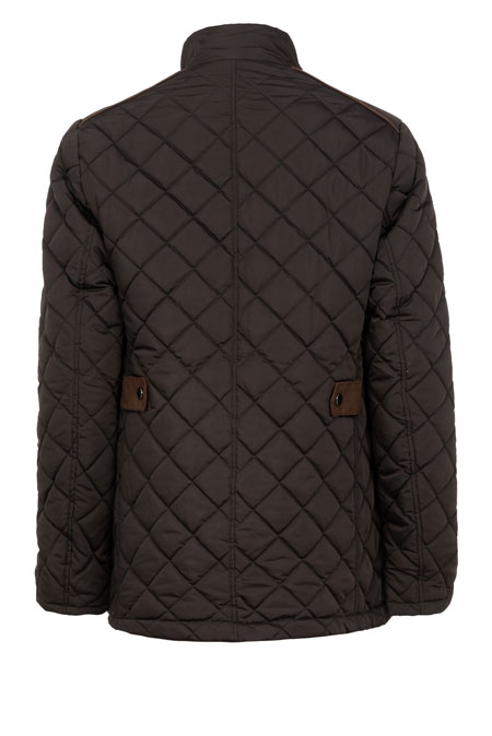 Muška štepana jakna sa visokom kragnom i džepovima Tiffany Production