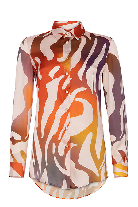 Ženska košulja dugih rukava u dezenu Tiffany Production