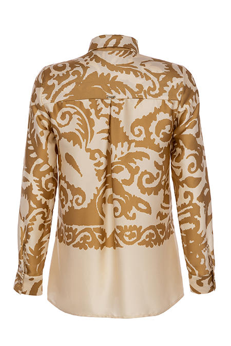 Košulja dugih rukava u dezenu od viskoze Tiffany Production