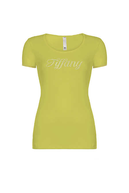 Ženska bazna majica od pamuka kratkih rukava Tiffany Production