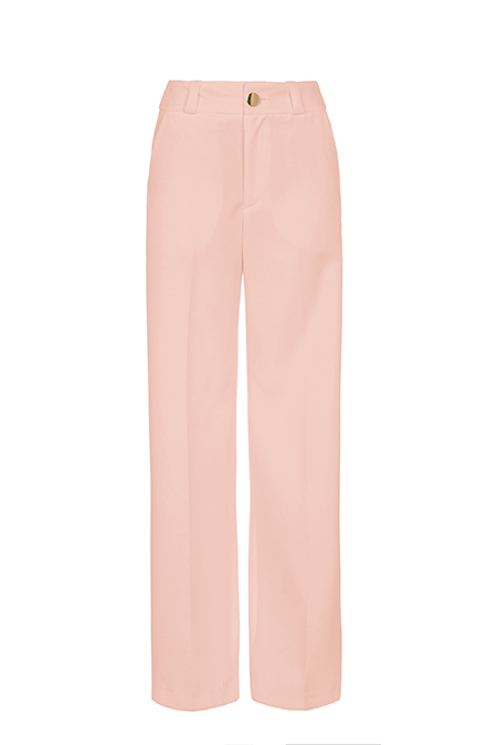 Ženske pantalone širokih nogavica visokog struka Tiffany Production