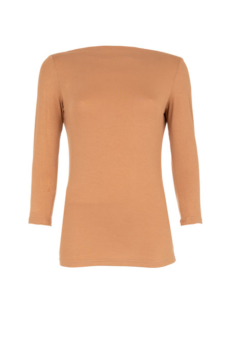 Tiffany Production Ženska majica sa čamac izrezom