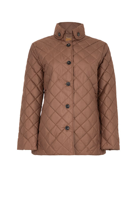 Ženska kratka prošivena jakna sa kragnom Tiffany Production