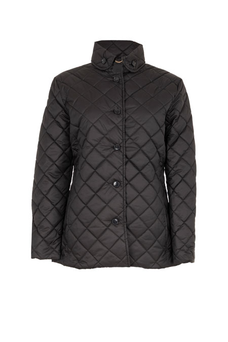 Ženska kratka prošivena jakna sa kragnom Tiffany Production