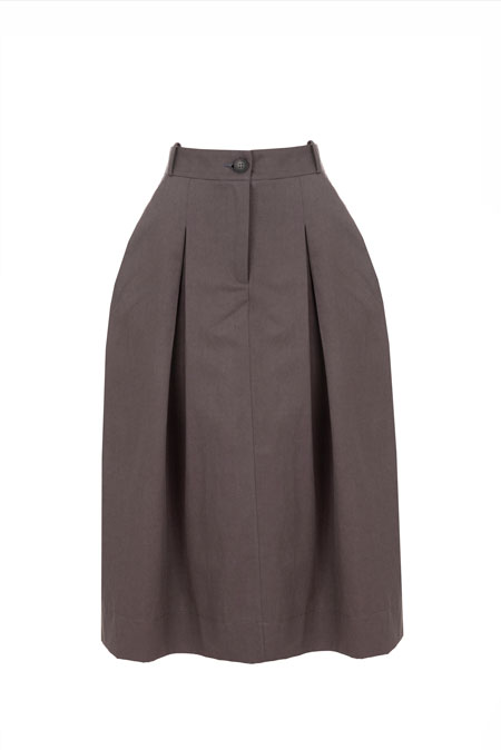 Suknja sa faltama i džepovima Tiffany Production