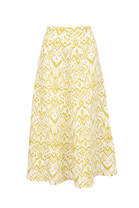 Suknja u dezenu od viskoze Tiffany Production