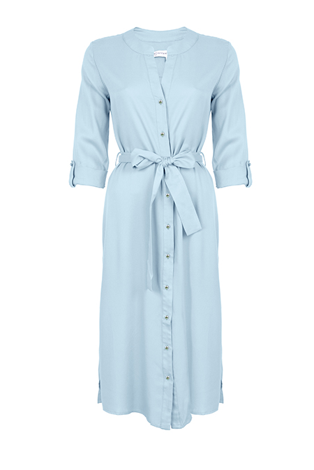 Haljina sa pojasem komplementarnog dezena Tiffany Production