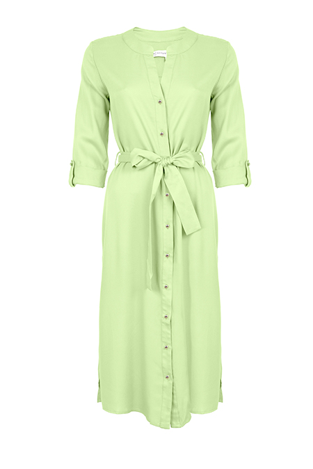 Haljina sa pojasem komplementarnog dezena Tiffany Production