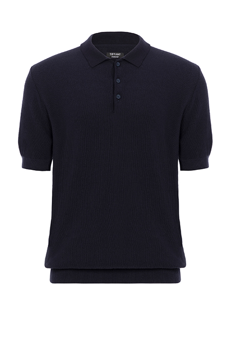 Muški džemper kratkih rukava  sa kragnom Tiffany Production