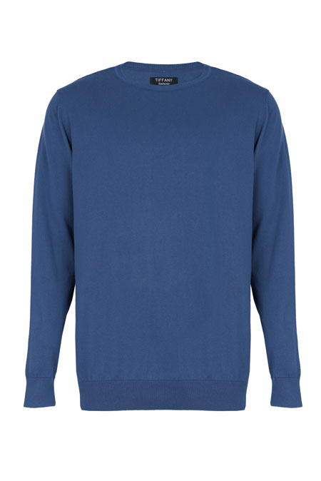 Muški džemper dugih rukava sa okruglim izrezom Tiffany Production